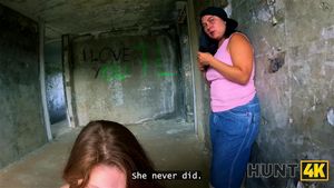 HUNT4K. This is how sexy girls earn money nowadays
