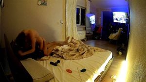 Kamila and Danildo playful night turns into steamy fucking