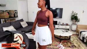 This shy 18YO EBONY GIRL always followed every rule... I wanted to test her LIMITS myself